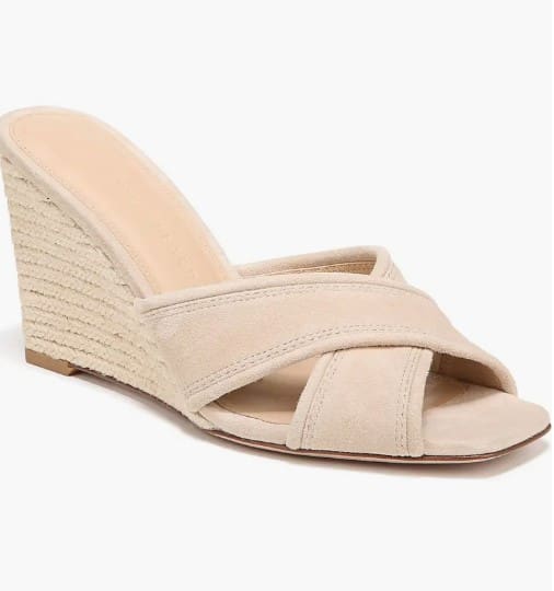 Veronica Beard Edna Espadrille Wedge Sandal Busbee Fashion Over 40