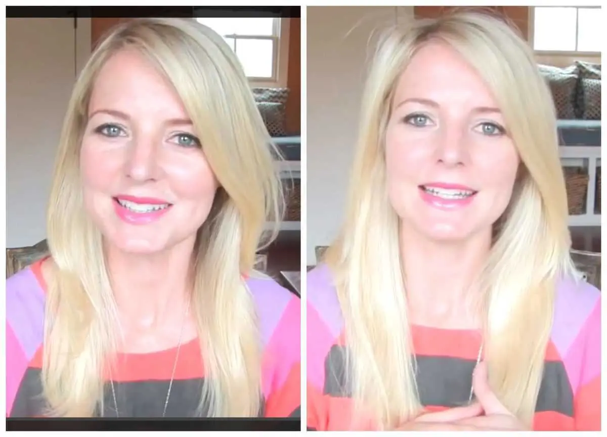 hair before and after