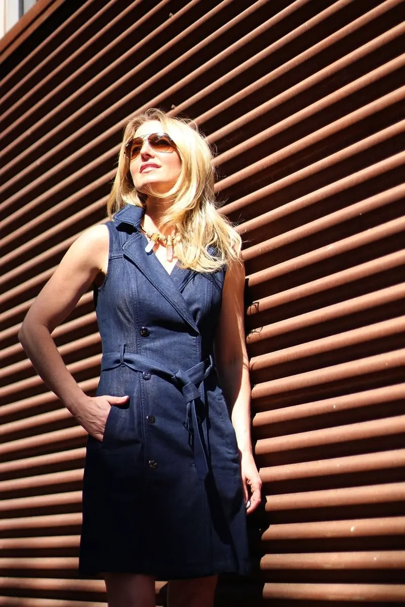 Trench Dress trend, my top ten picks, denim