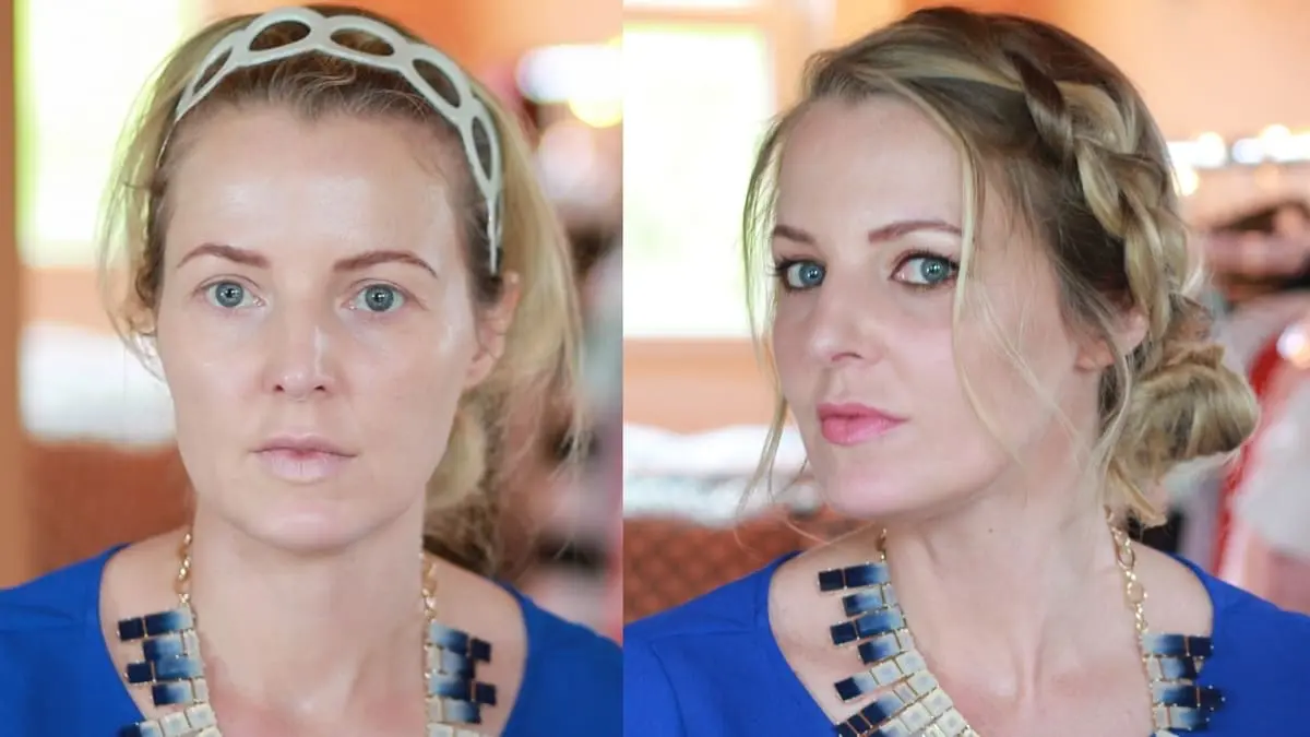 makeup and hair tutorial