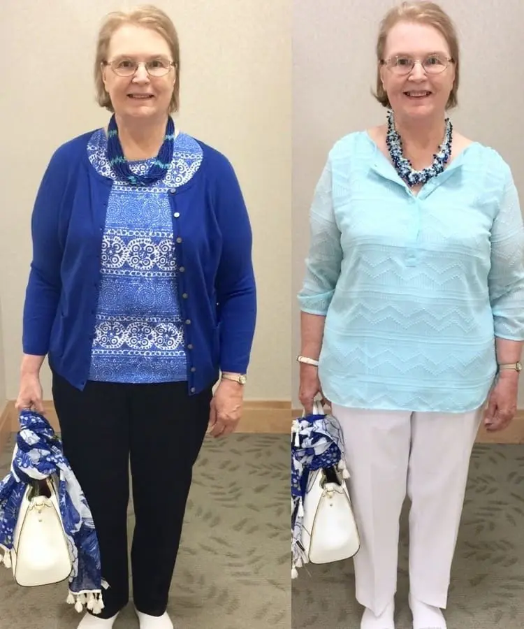 shopping with my petite, plus-size mom at talbots