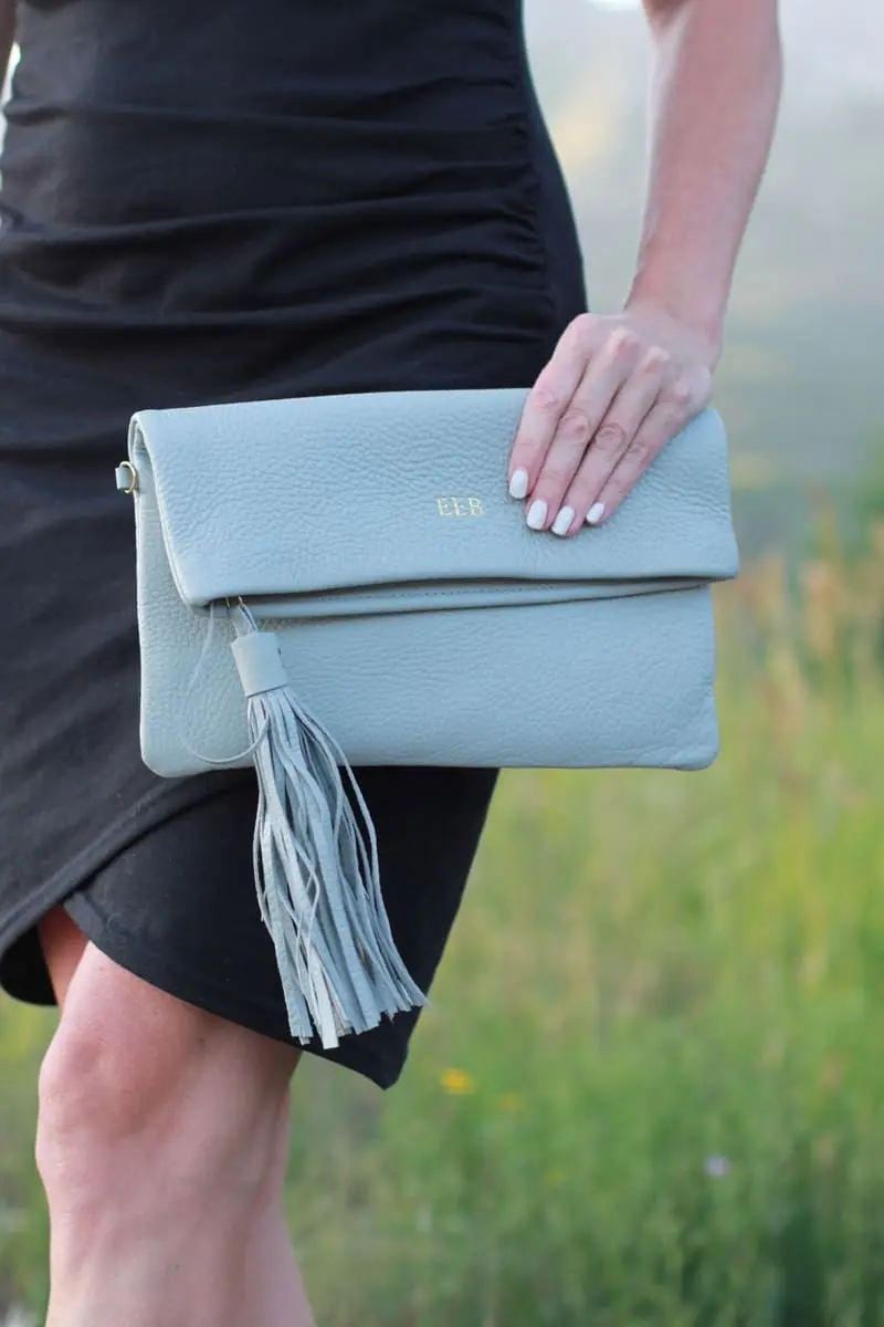 Choker Necklace, gray clutch, tassel clutch, tank dress, little black dress