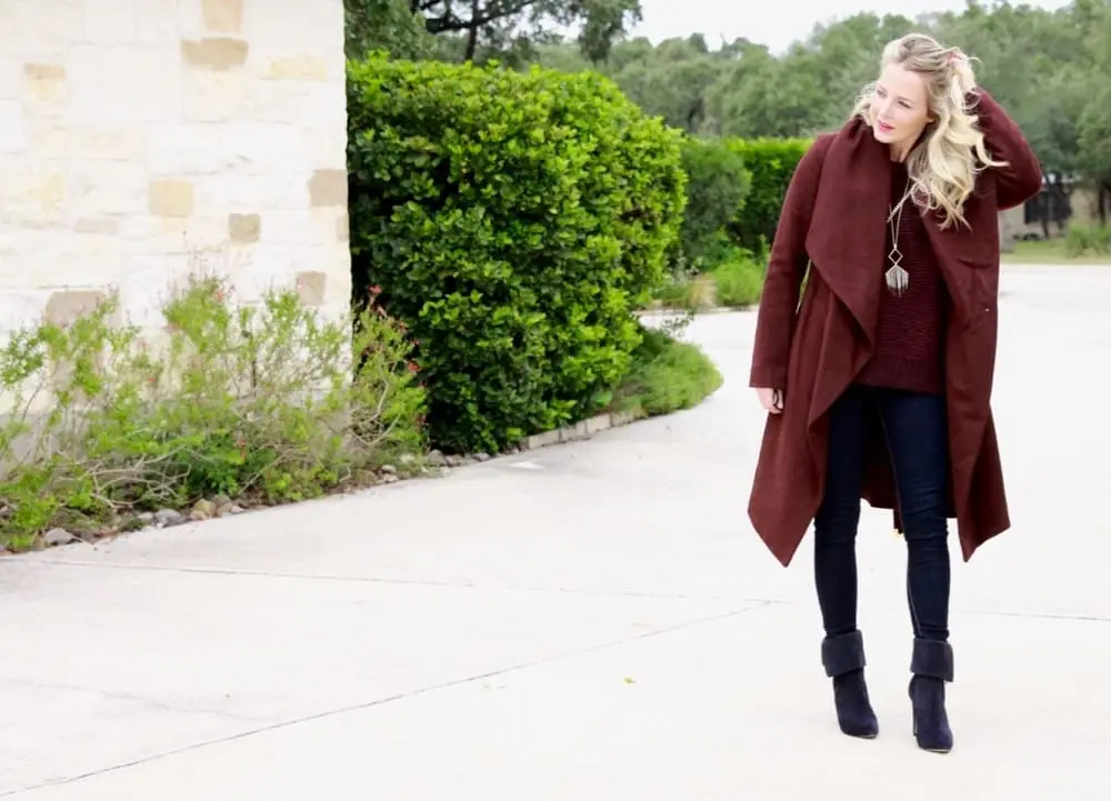 Hot Fall Color, Berry, berry tones, trends, fall fashion, ken downing, neiman marcus, wrap coat, diane von furstenberg, affordable fashion, high end designer, sale, last call, outlet