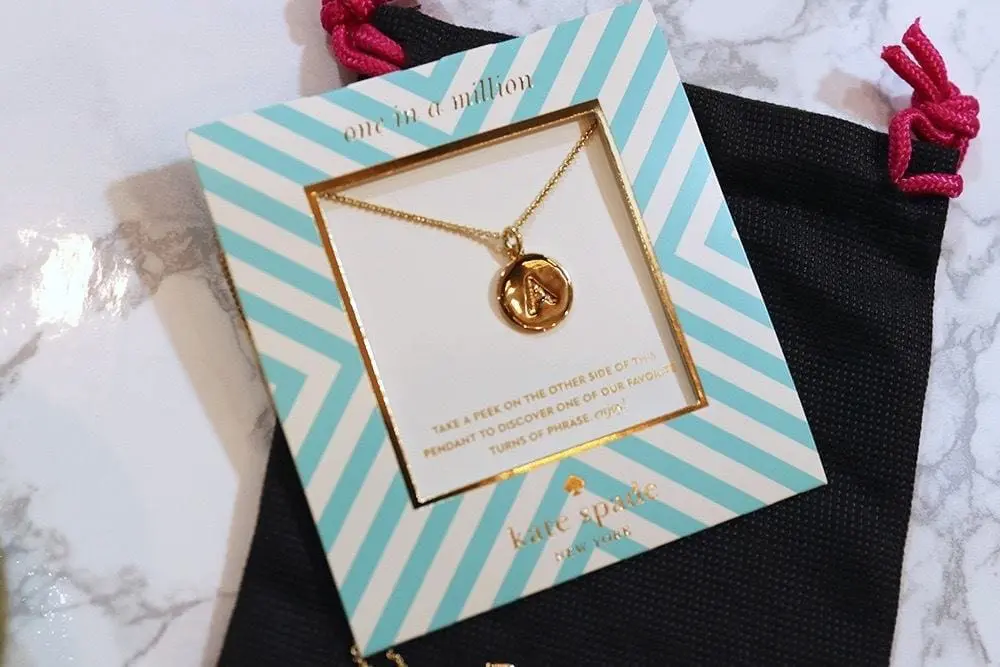 I bought two of these one in a million pendant necklaces by kate spade as holiday gifts. A great gift for women of any age