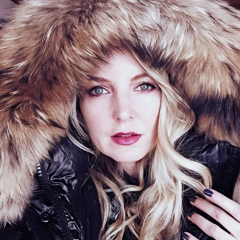 a gorgeous fur trimmed hood on a puffer coat by SAM and a dupe by S13 from Nordstrom
