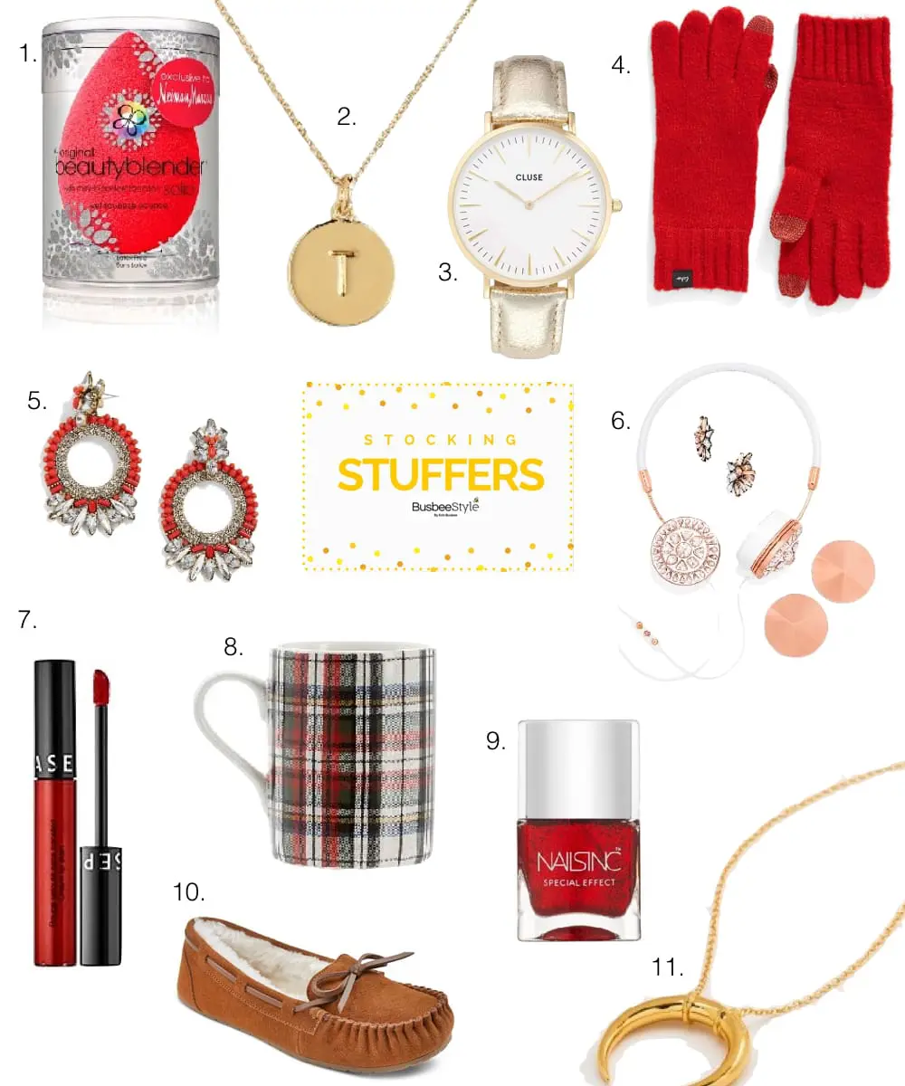 here are some great stocking stuffer ideas for the women in your life!