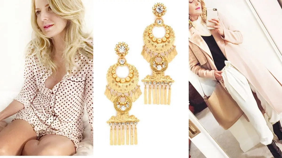 Erin Busbee, Fashion blogger and youtuber from san antonio texas shares her February Favorites in this VIDEO including a white satchel from Henri Bendel, polka dot pajamas by PJ Salvage, earrings by Elizabeth Cole, baublebar for target, etc