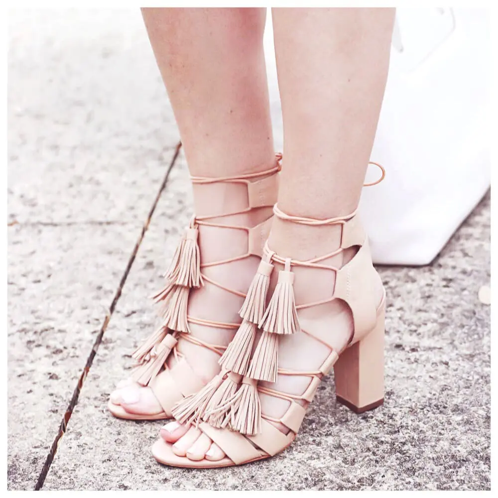Some trendy and stylish spring shoe suggestions by Erin Busbee of BusbeeStyle.com, Wardrobe stylist and digital influencer based in San antonio, Texas