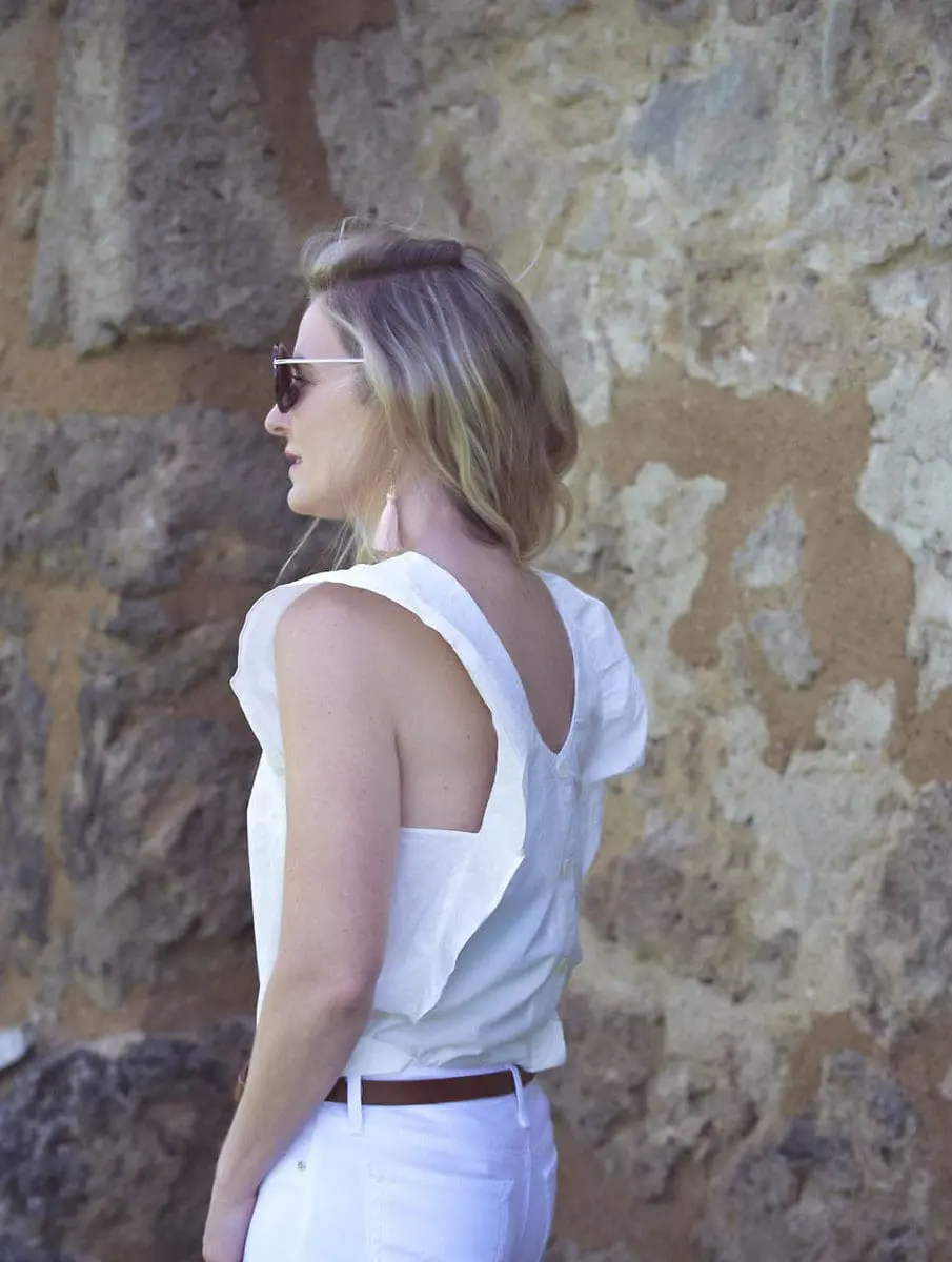 Cold shoulder, off shoulder, one shoulder, ruffles, lots of top trends happening this spring in fashion!