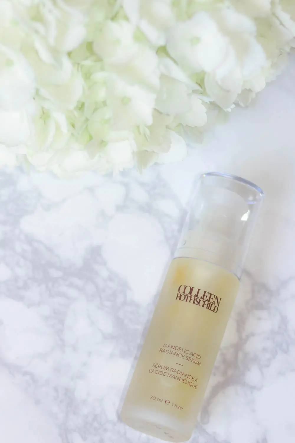 Coleen Rothschild Mandelic Acid Radiance Serum for skin over 40, anti-aging, gentle, wonderful serum, makes skin glow!