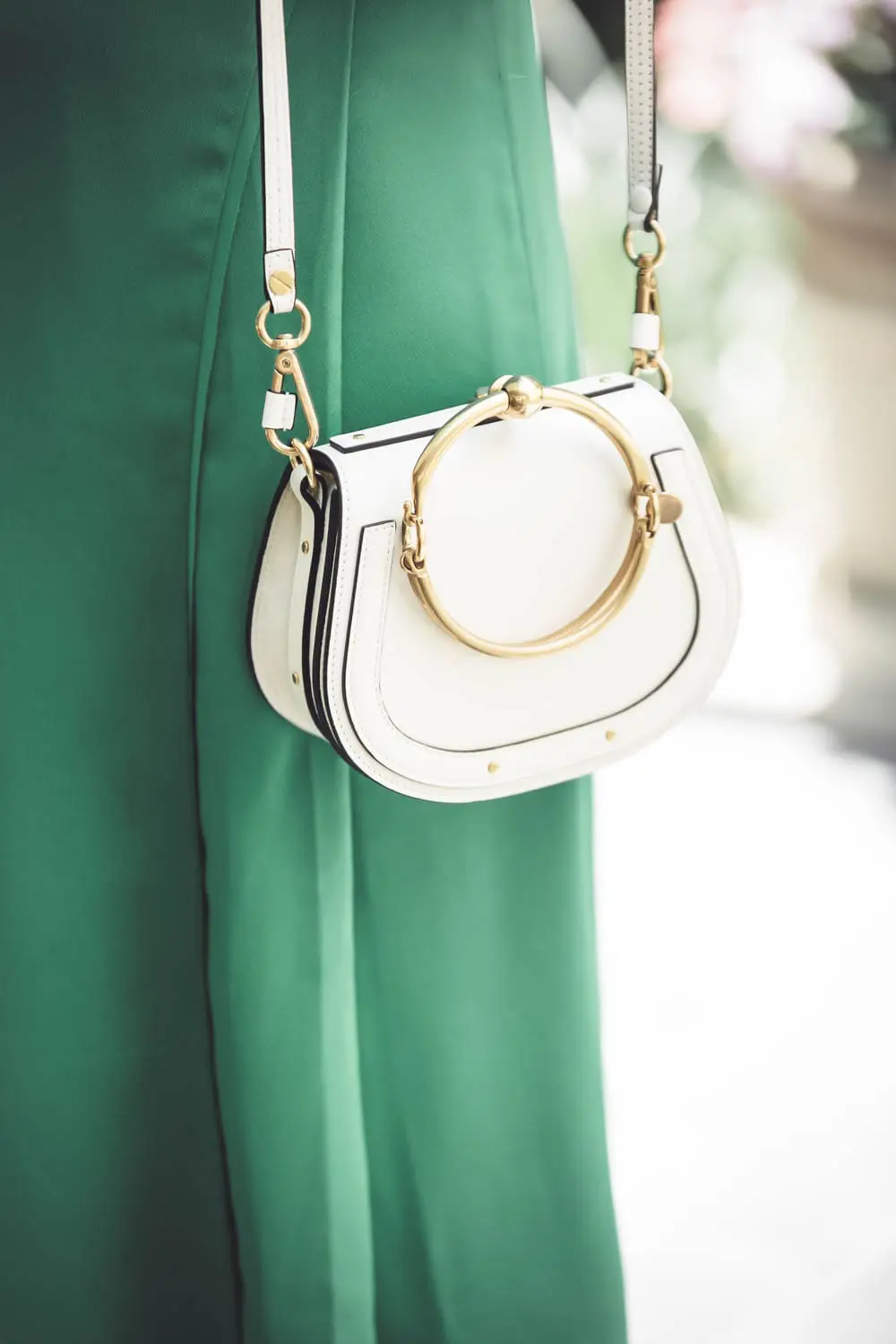 Reward Style Conference 2017, Chloe nile bracelet bag in white
