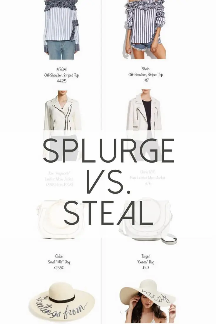 splurge-versus-steal-save-may-2017-featuring-white-leather-jacket-chloe-nile-bag-dupe-msgm-off-shoulder-top-and-eugenia-kim-hat-dupe