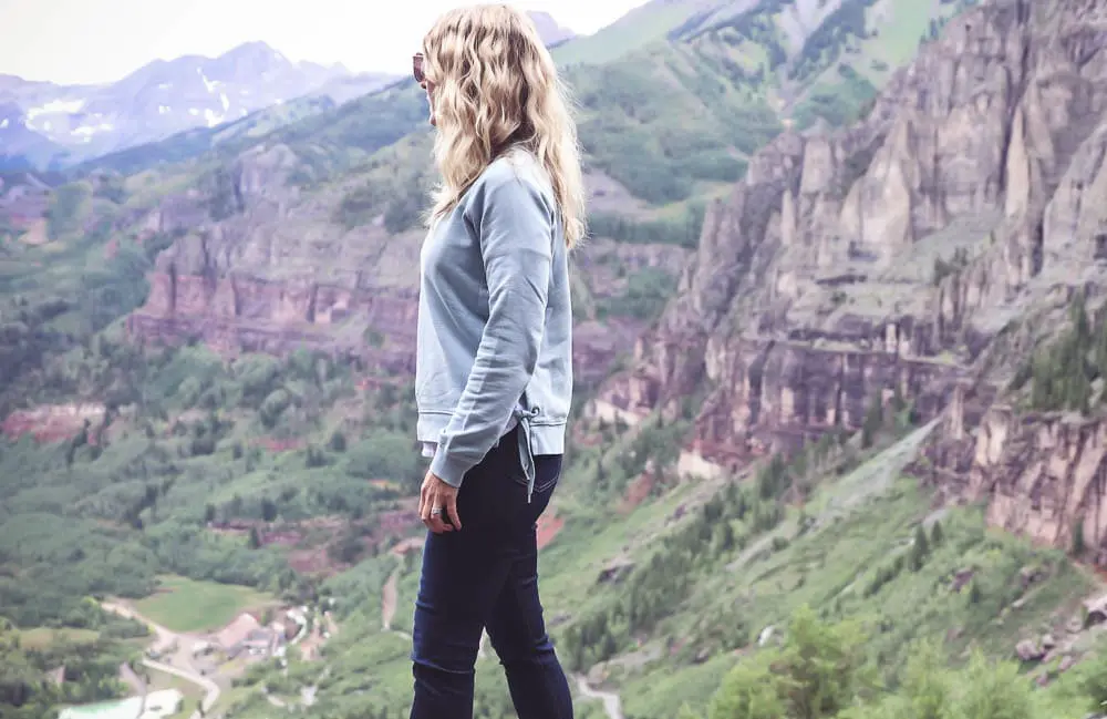 Favorite sweatshirts, this one has a cool, laceup side tie detail by Sincerely Jules in three colors including light blue, I also posted several other options from the Nordstrom sale
