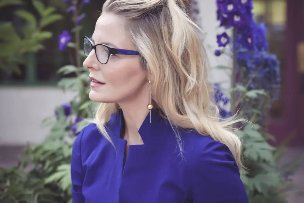 Business casual outfit idea, dress, fashion over 40