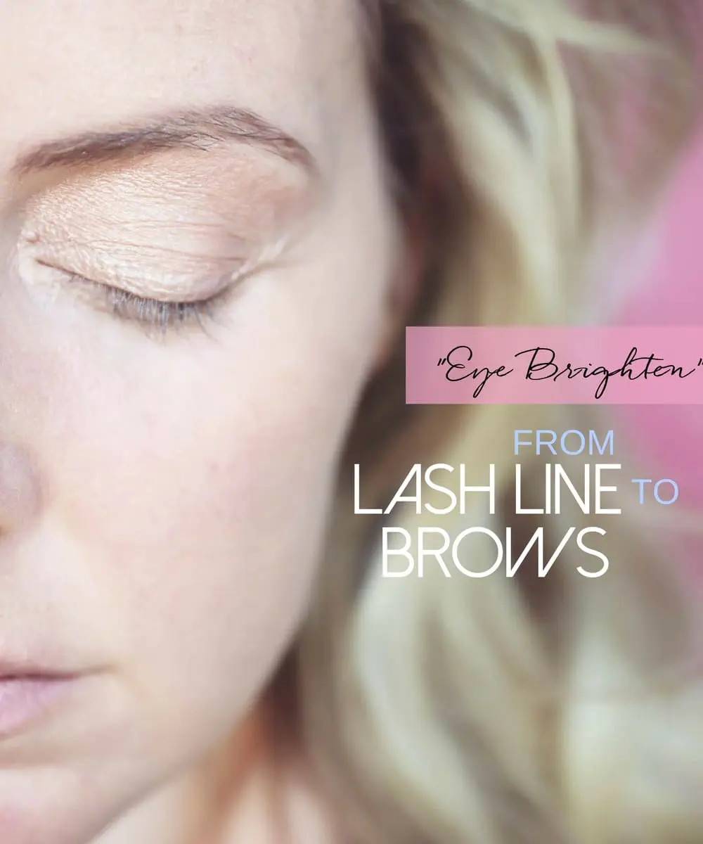 5-Minute makeup routine featuring charlotte tilbury instant look in a palette, base color from lash line to brows