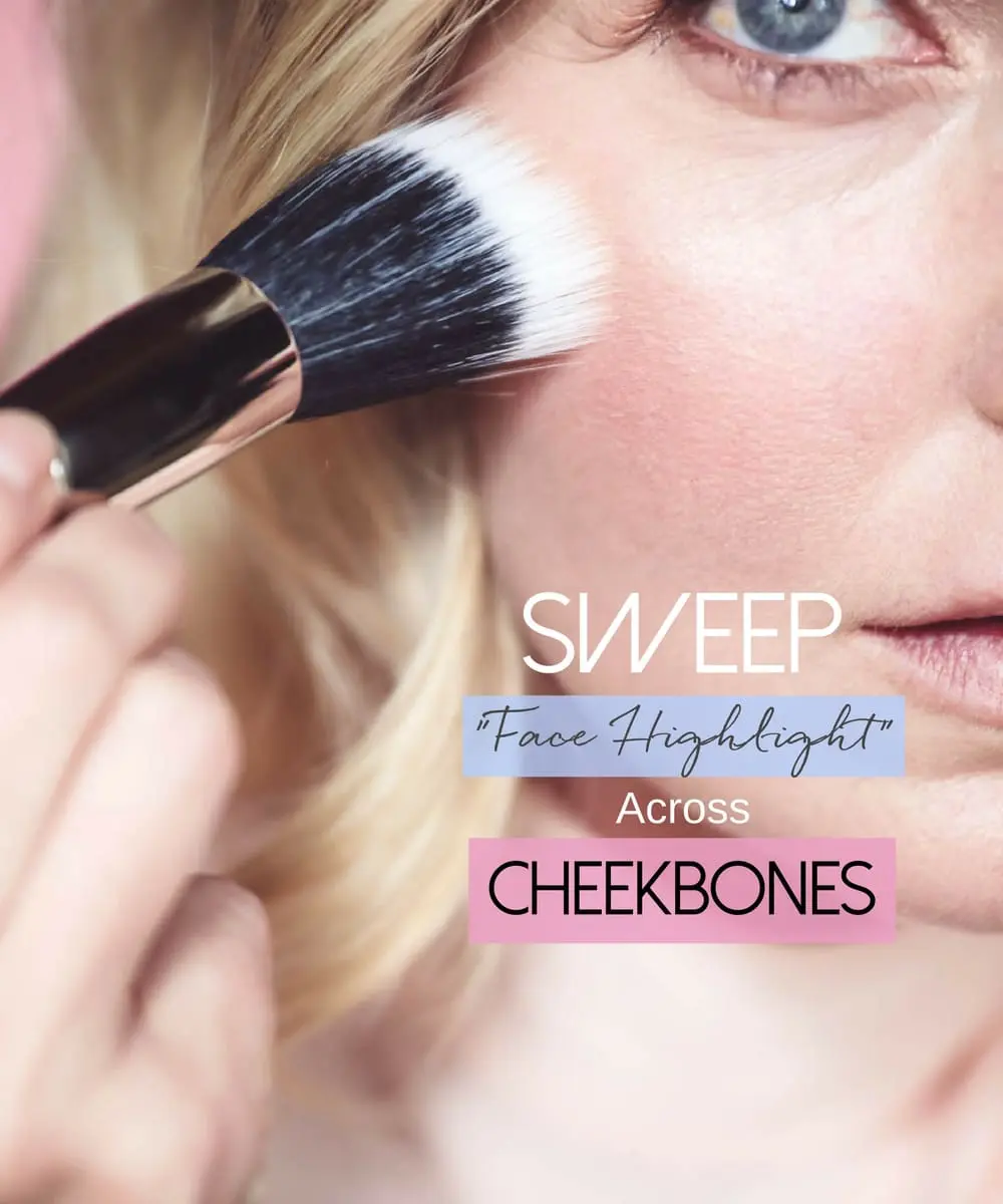 5-Minute makeup routine featuring charlotte tilbury instant look palette, cheek highlighter