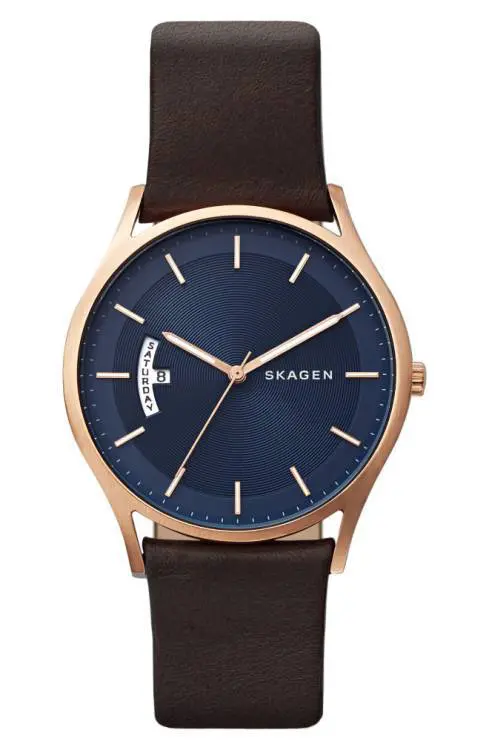 Top ten mens' accessories, mens' fashion, watch by skagen