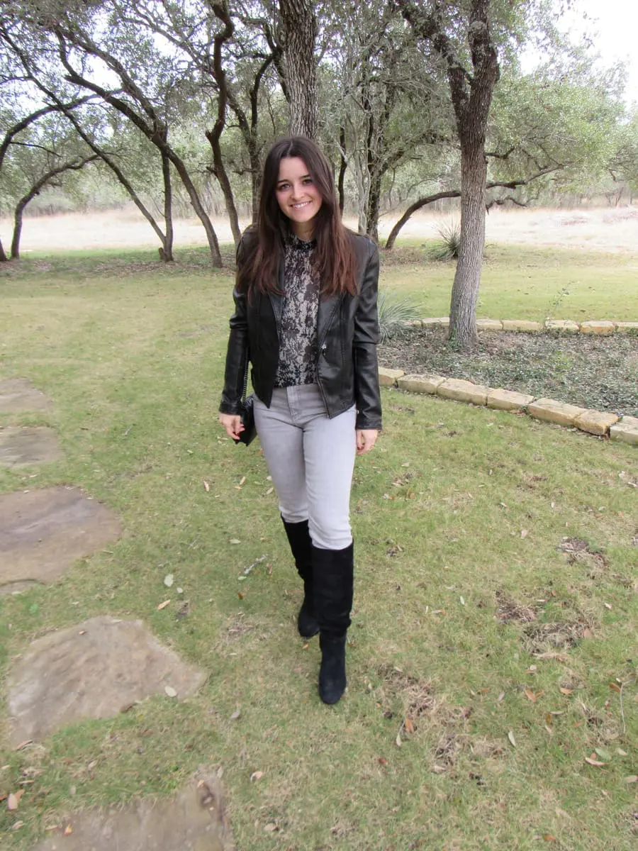 Target Mock Neck Blouse