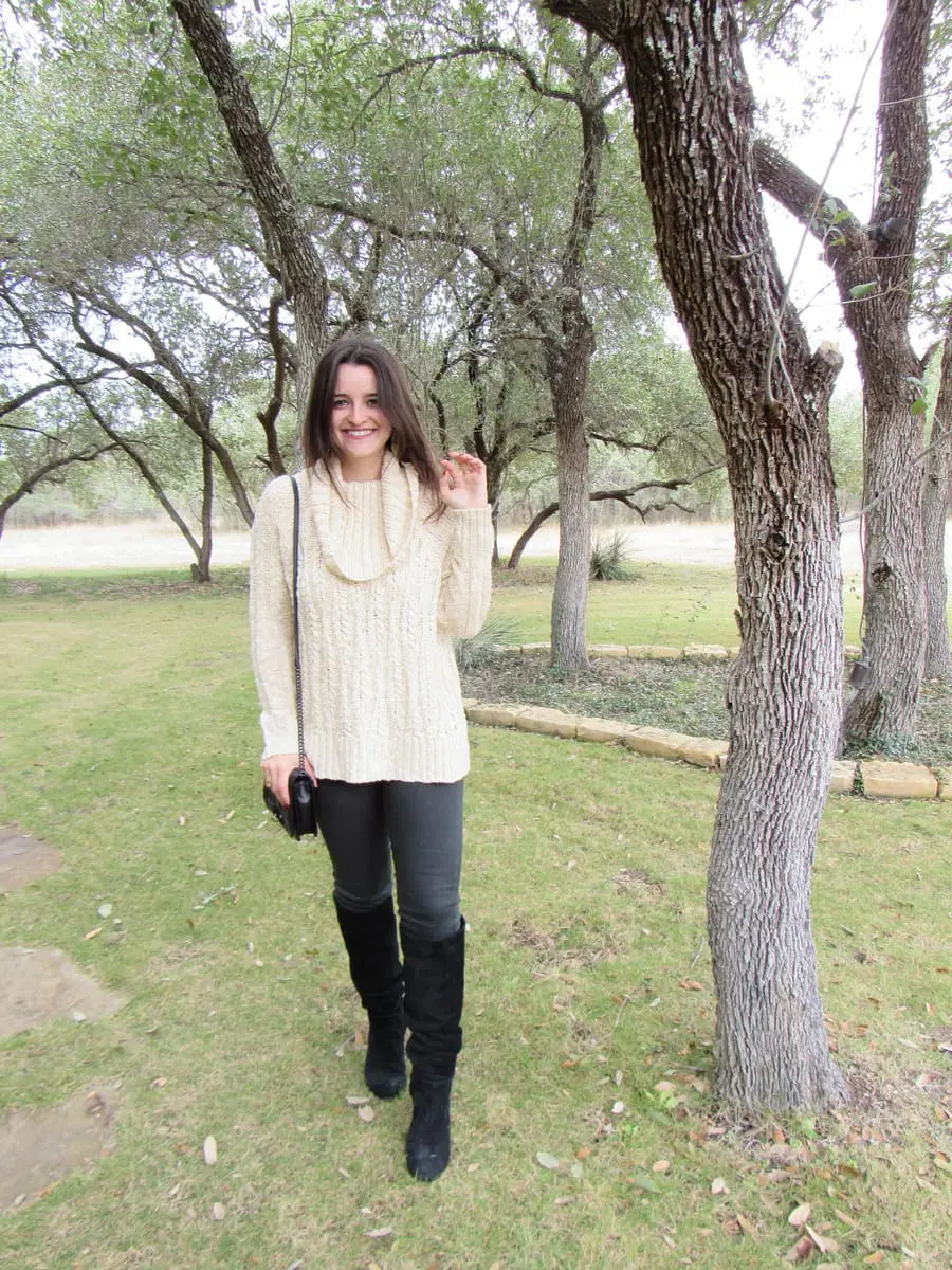 Target Outfit Ideas - Cowl Neck Sweater