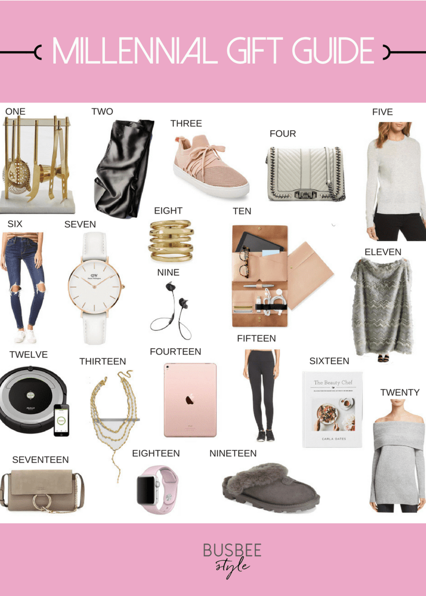 Millennial Gift Guide - 20 Gift Ideas For Miillennials