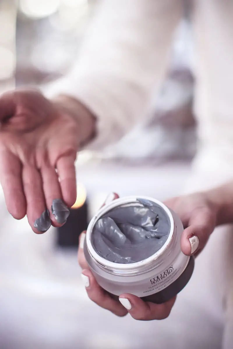 Spa Day, how to have a spa day at home, featuring colleen rothschild clarifying detox mask