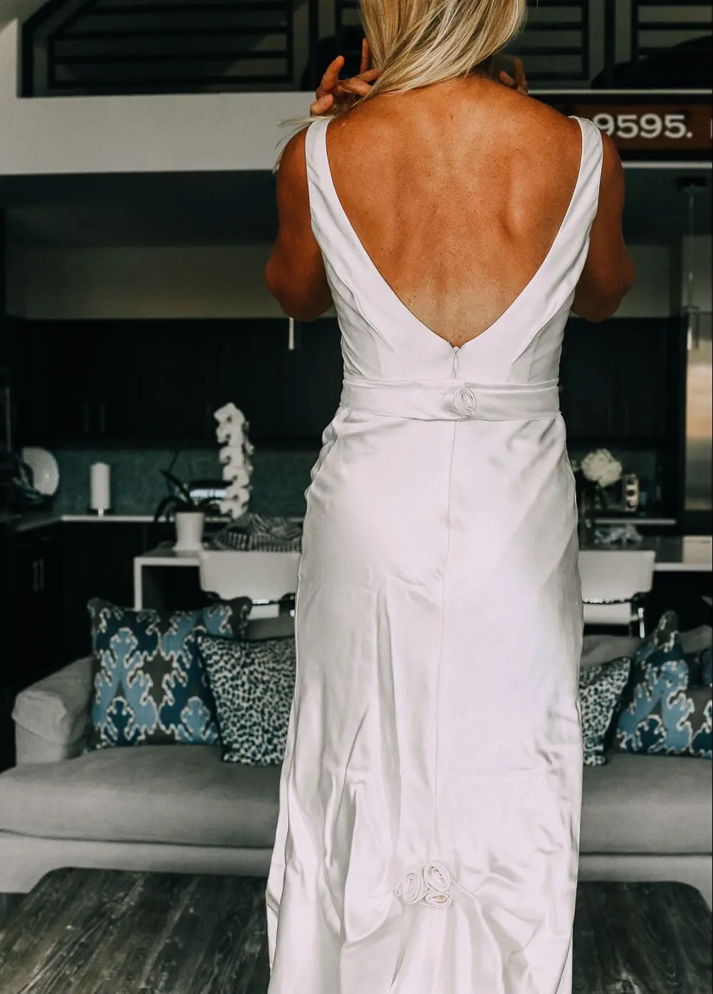 Preserving your wedding dress, should you open the box, featuring a silk gown by Elizabeth Fillmore on fashion blogger Erin Busbee