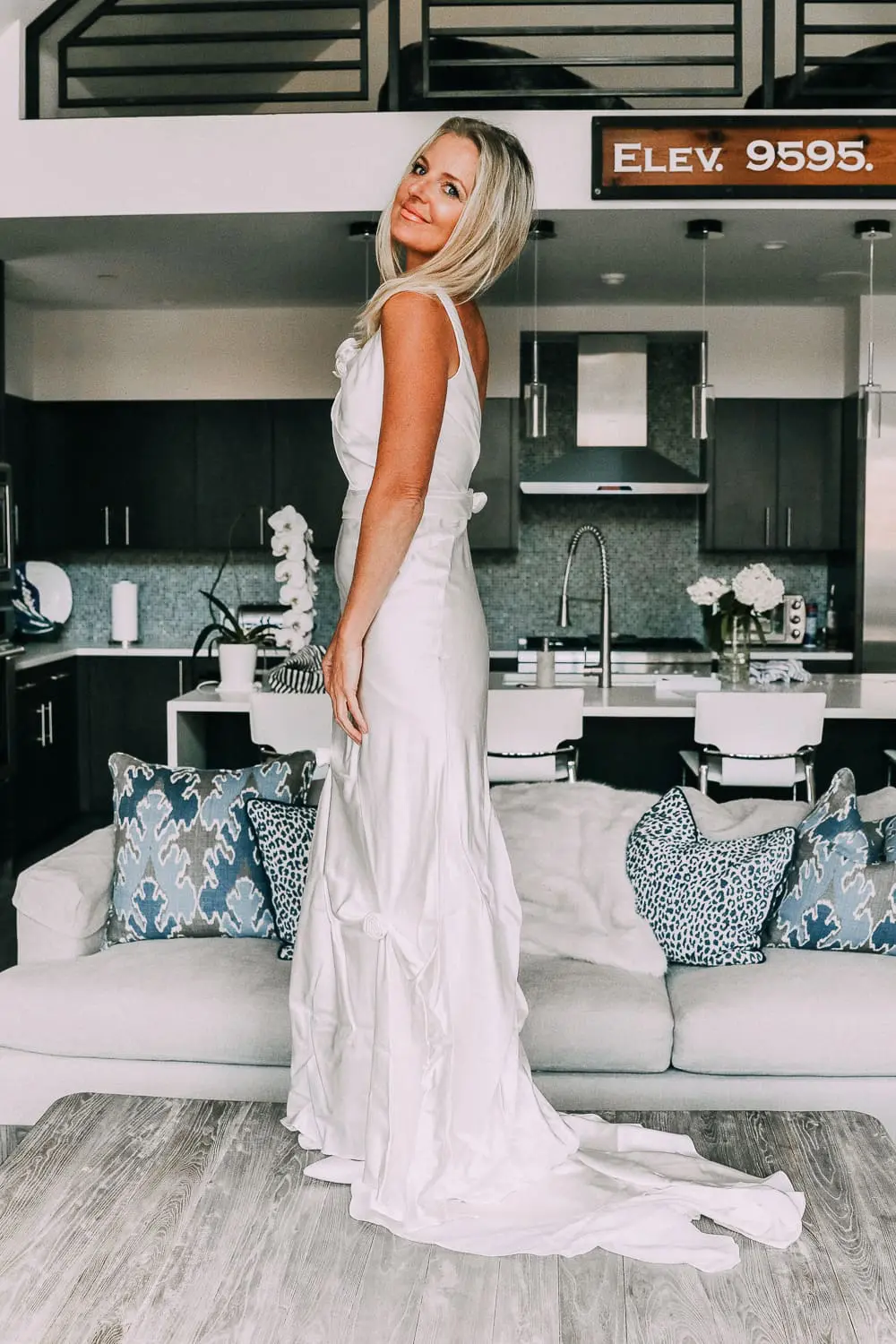 Preserving your wedding dress, should you open the box, featuring a silk gown by Elizabeth Fillmore on fashion blogger Erin Busbee