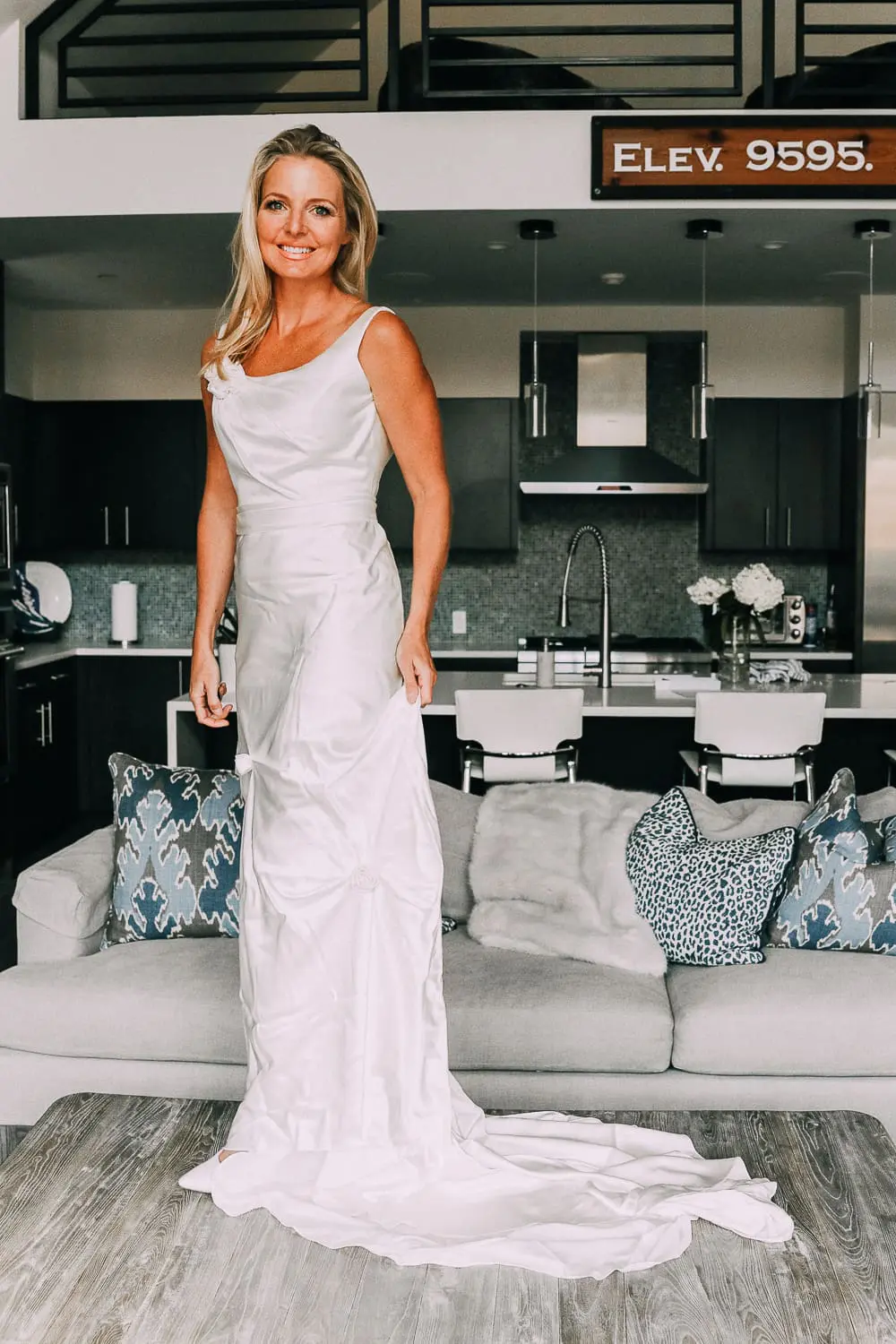 Preserving your wedding dress, should you open the box, featuring a silk gown by Elizabeth Fillmore on fashion blogger Erin Busbee