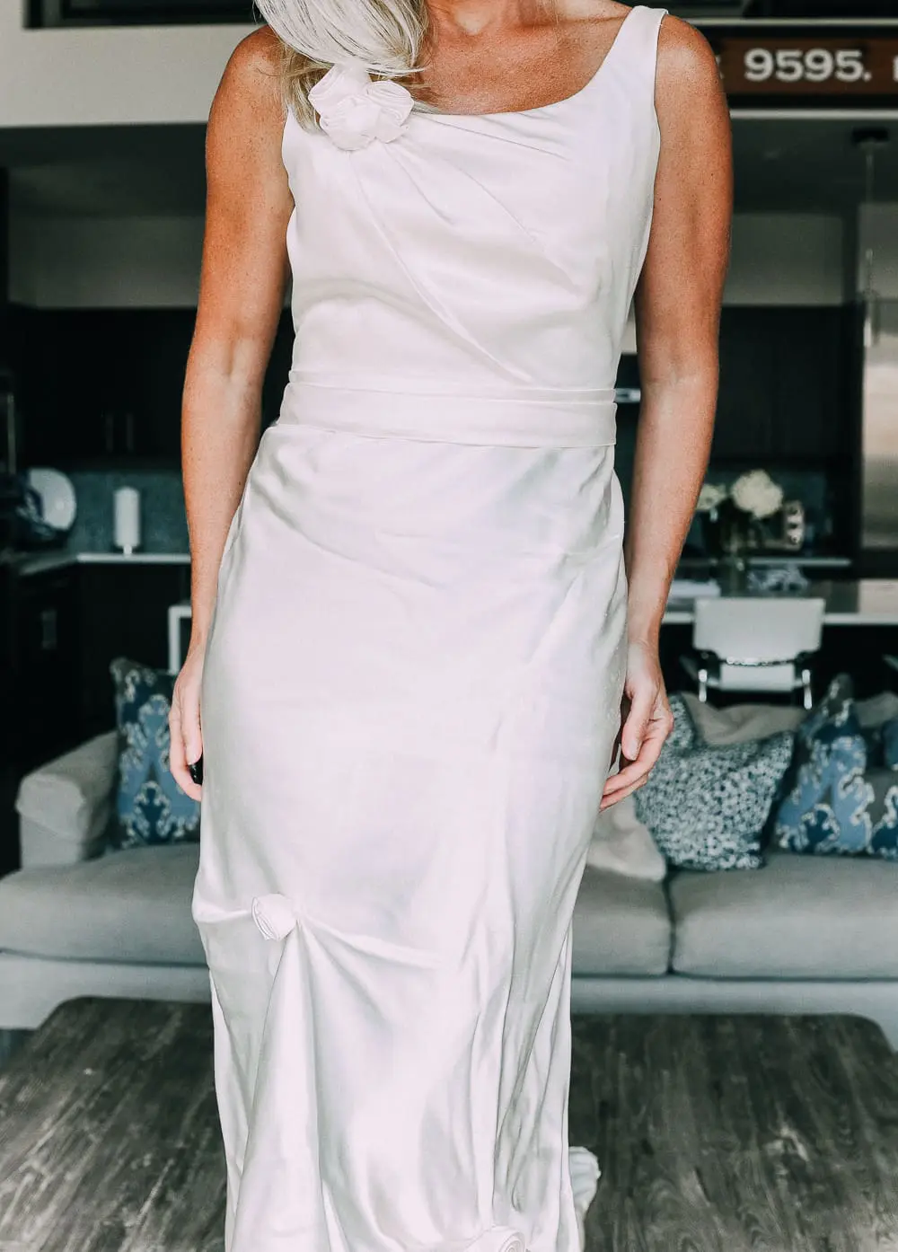 Preserving your wedding dress, should you open the box, featuring a silk gown by Elizabeth Fillmore on fashion blogger Erin Busbee