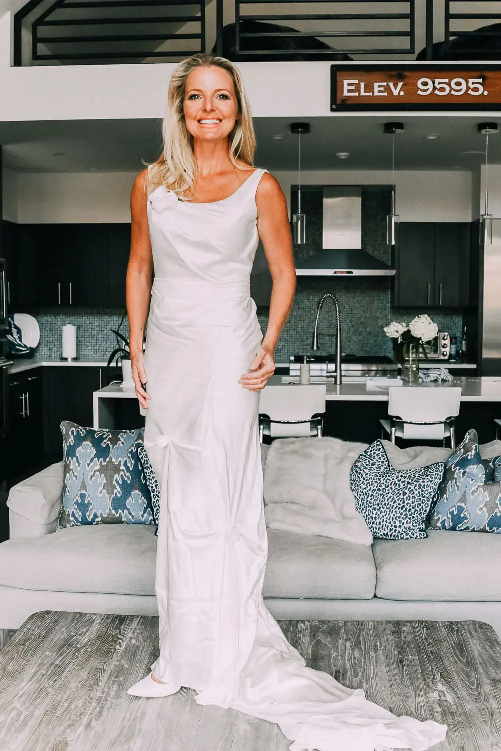 Preserving your wedding dress, should you open the box, featuring a silk gown by Elizabeth Fillmore on fashion blogger Erin Busbee