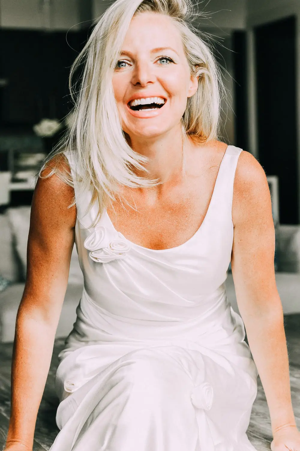 Preserving your wedding dress, should you open the box, featuring a silk gown by Elizabeth Fillmore on fashion blogger Erin Busbee