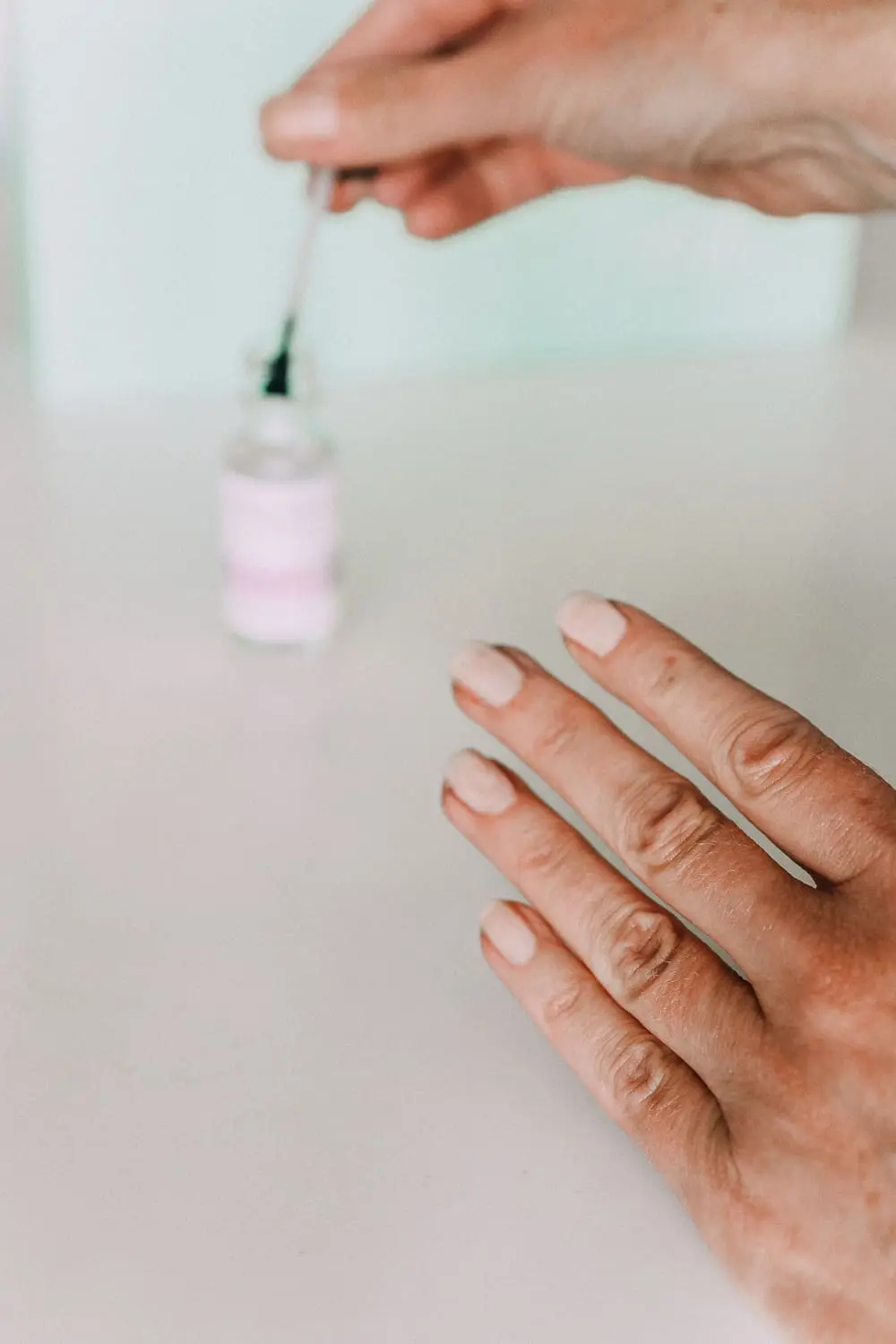 Try It Love It Beauty Box from QVC, featuring perfect formula topcoat nail polish, review by beauty blogger over 40 
