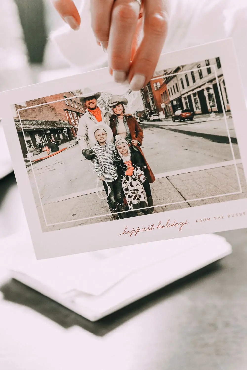 Personalized Holiday Cards and how to create photo cards with Minted.com