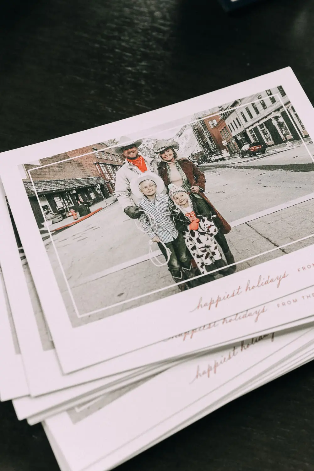Personalized Holiday Cards and how to create photo cards with Minted.com