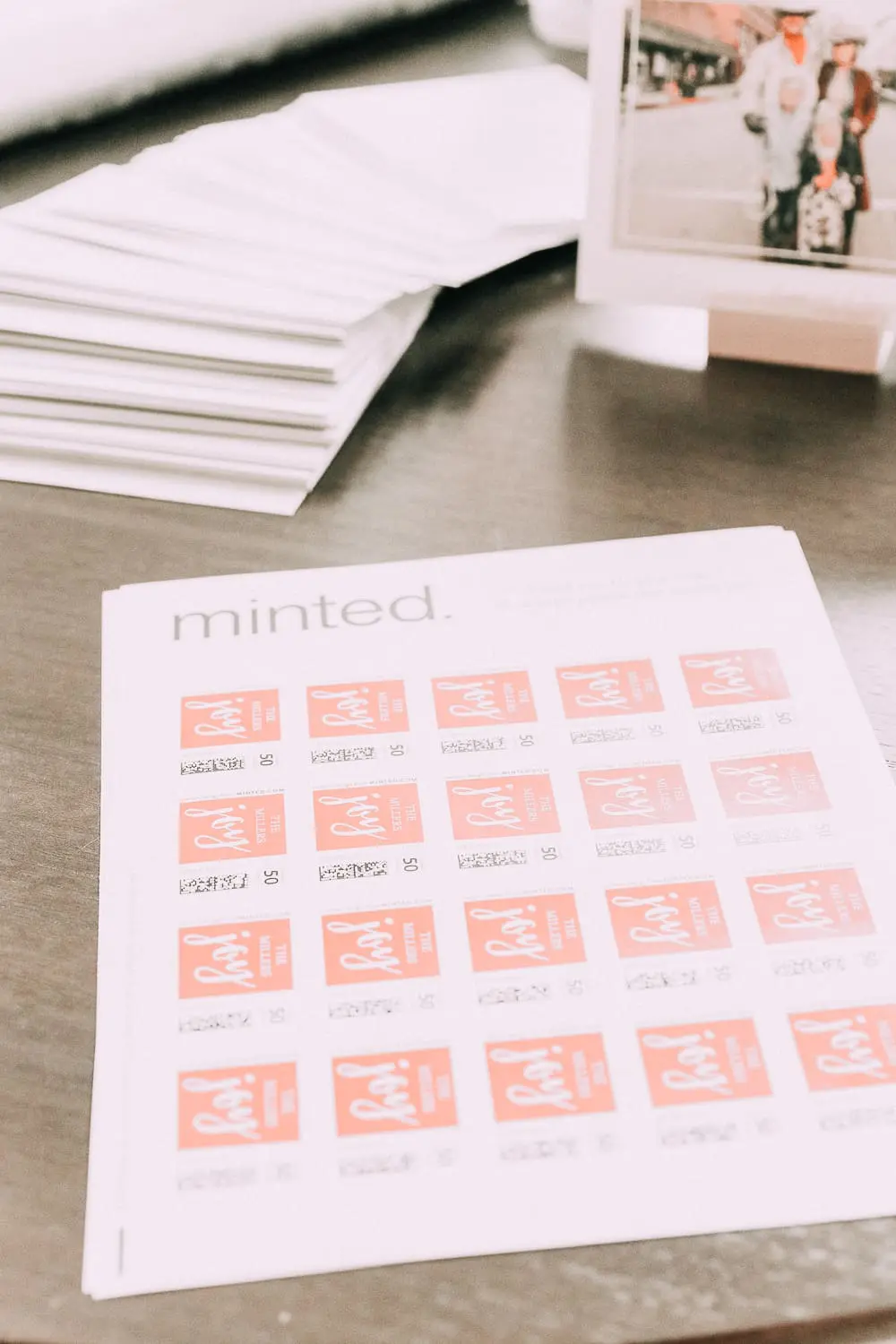 Personalized Holiday Cards and how to create photo cards with Minted.com