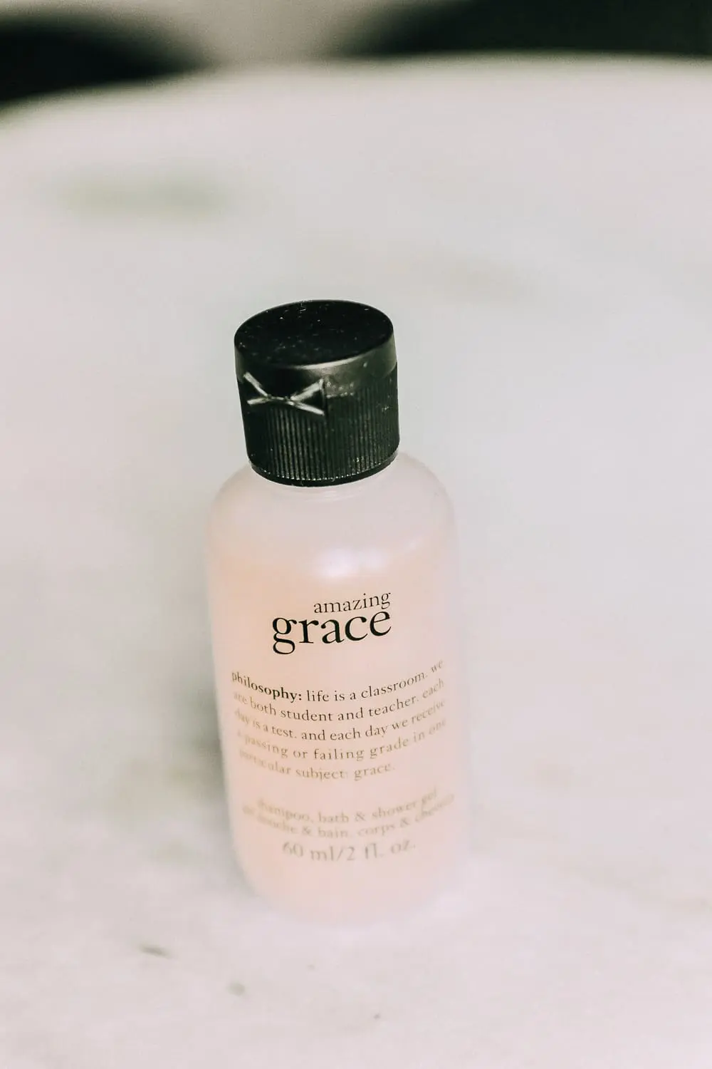 Try It Love It Beauty Box from QVC reviewed by beauty blogger over 40 Erin Busbee of BusbeeStyle.com featuring Grace by Philosophy body wash