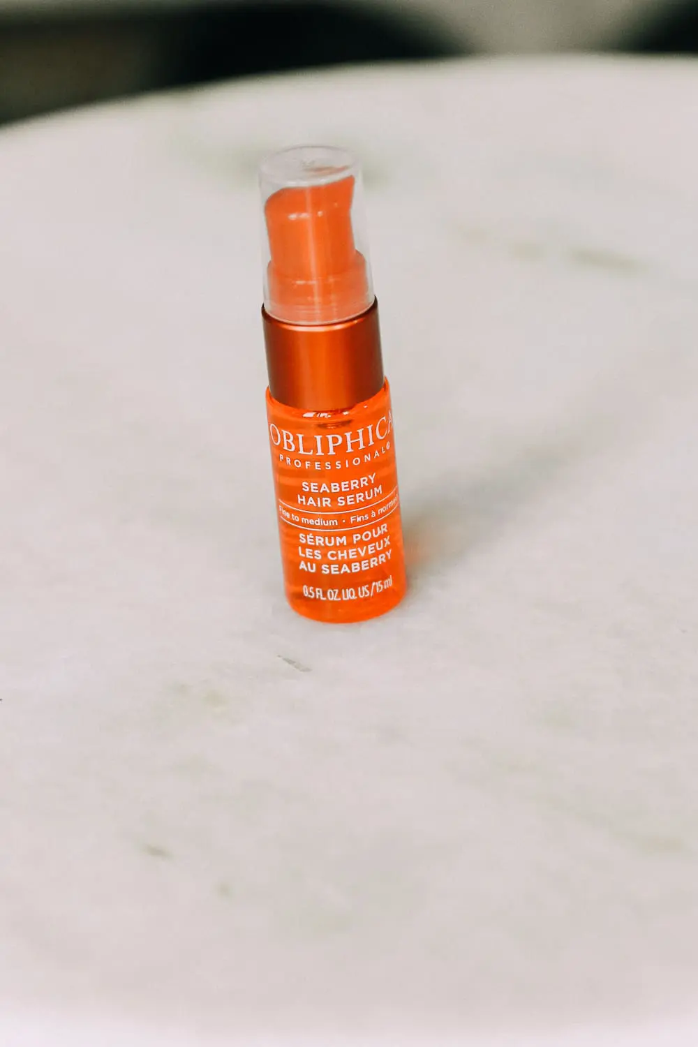 Try It Love It Beauty Box from QVC reviewed by beauty blogger over 40 Erin Busbee of BusbeeStyle.com featurin Obliphica hair serum 