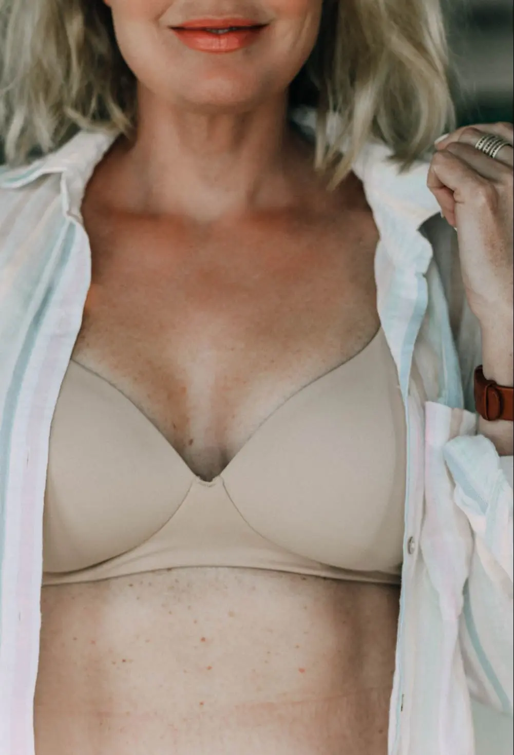 wireless bra by Jockey on fashion blogger Erin Busbee of busbeestyle.com