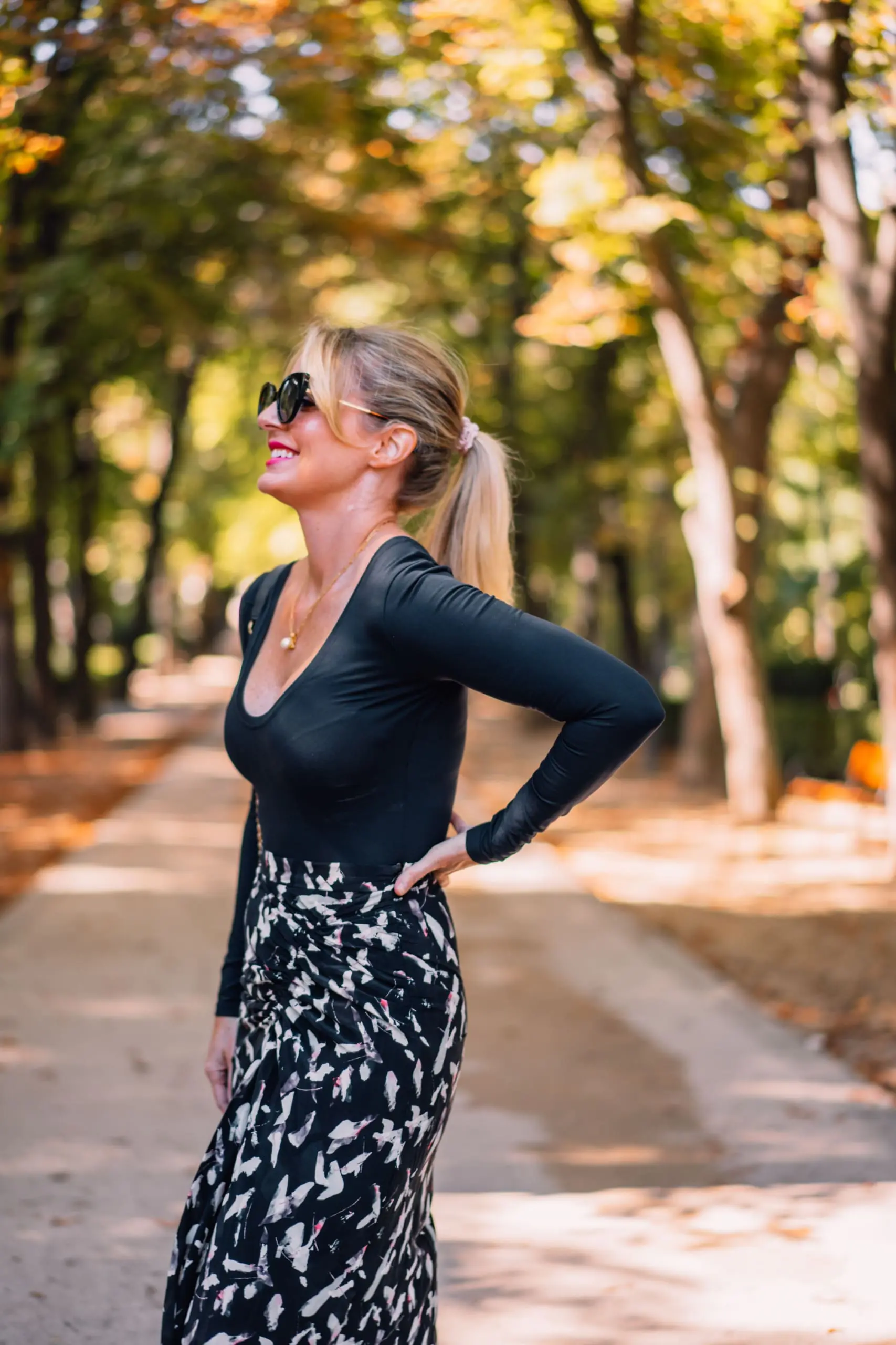 IRO midi skirt