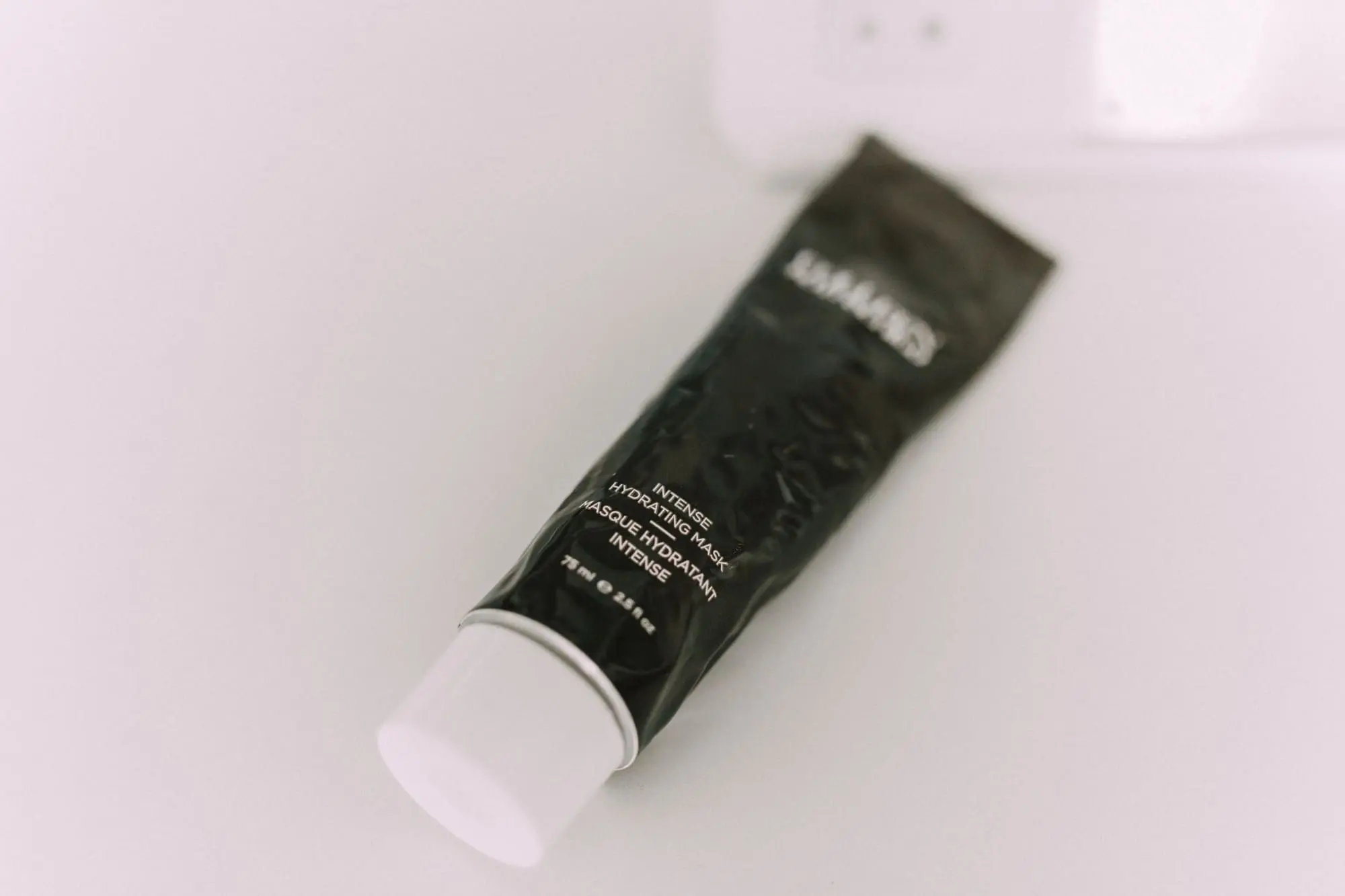 Tube of Colleen Rothschild intense hydrating face mask skincare product for dry skin