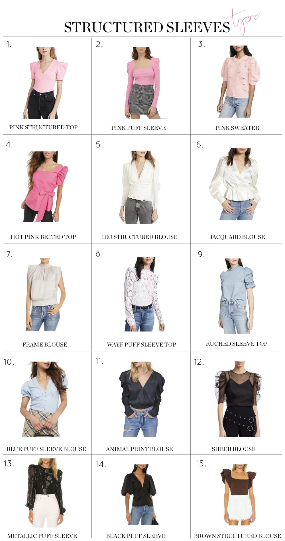 15 statement sleeve tops for spring 2020