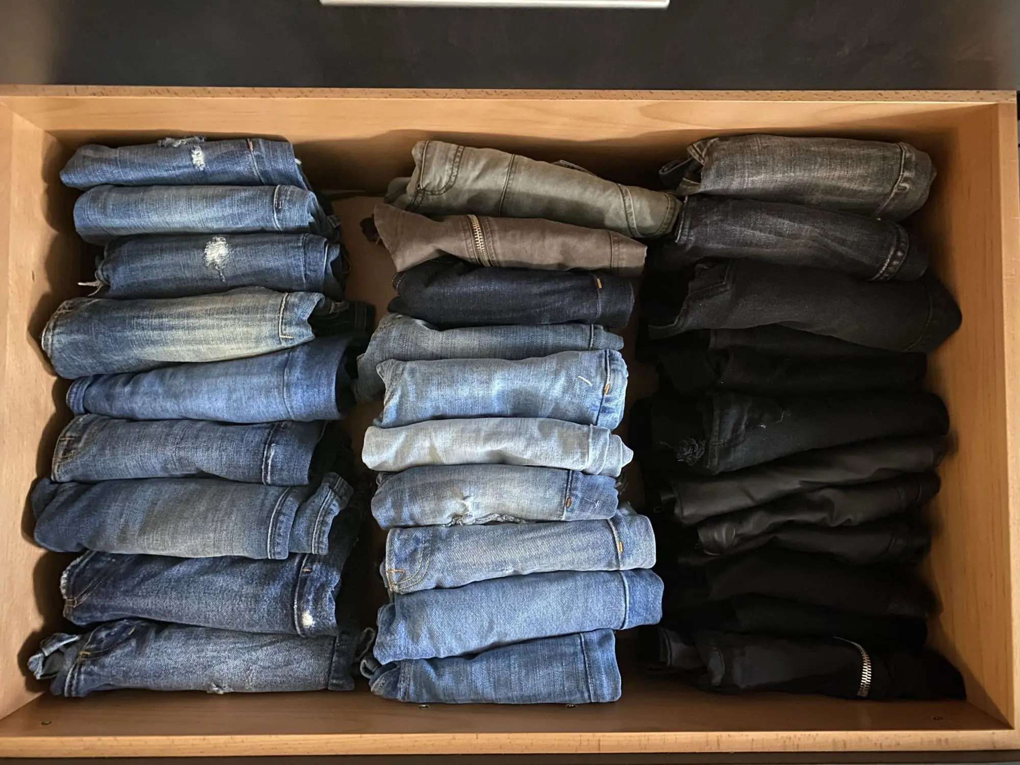 How To Edit Your Closet, Fashion blogger Erin Busbee of BusbeeStyle.com sharing her best tips for editing and purging your closet by showing some before and after photos of her organized closet in Telluride, Colorado