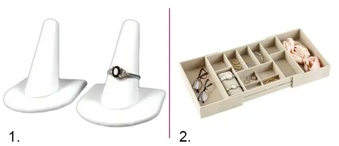 Accessories Organization Ideas, Fashion blogger Erin Busbee of BusbeeStyle.com sharing her favorite ways to keep accessories and jewelry organized with small space in Telluride, Colorado