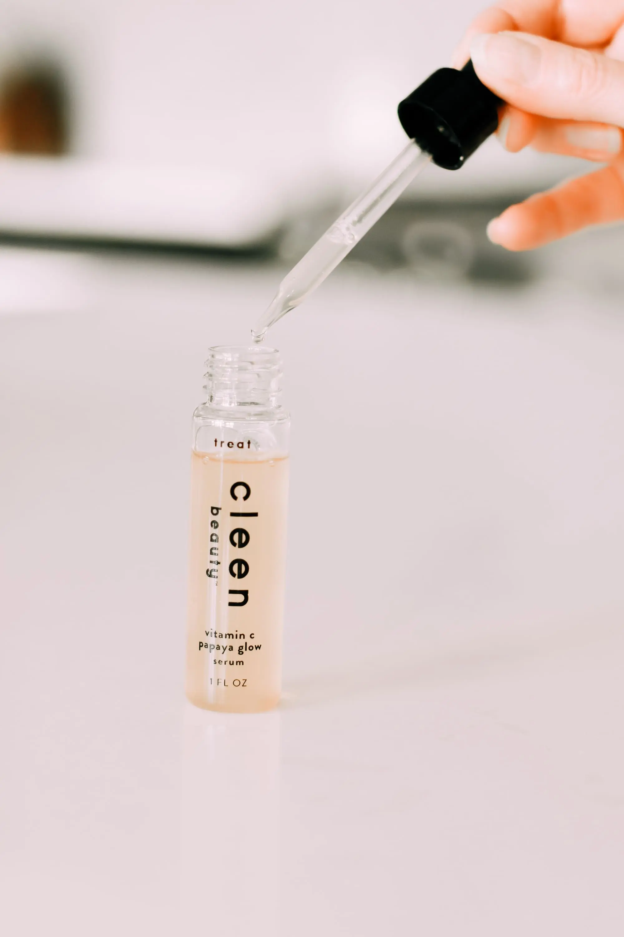 Clean beauty from Walmart featuring Cleen papaya serum with vitamin c