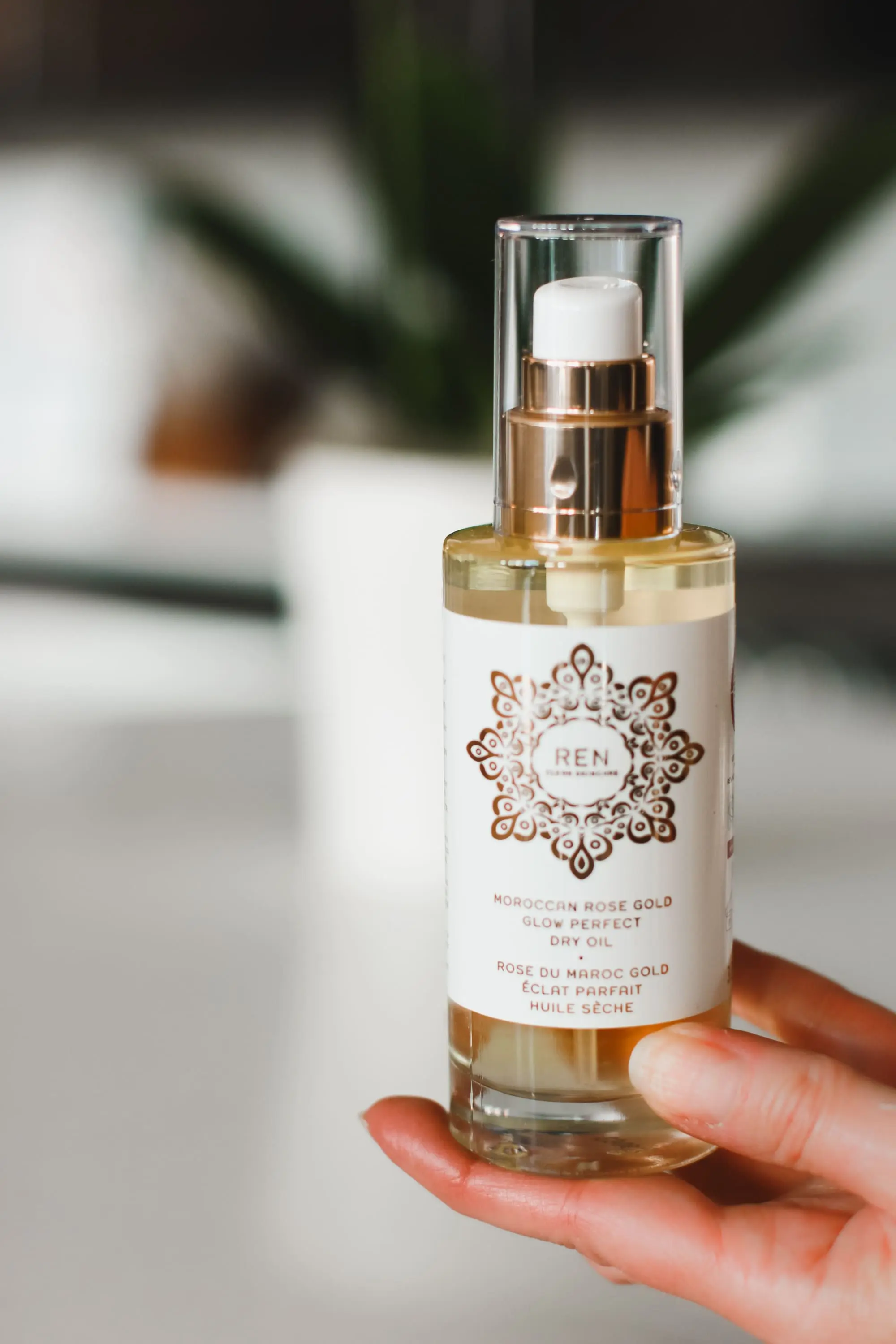 Clean beauty from walmart featuring REN body oil dry with rose scent