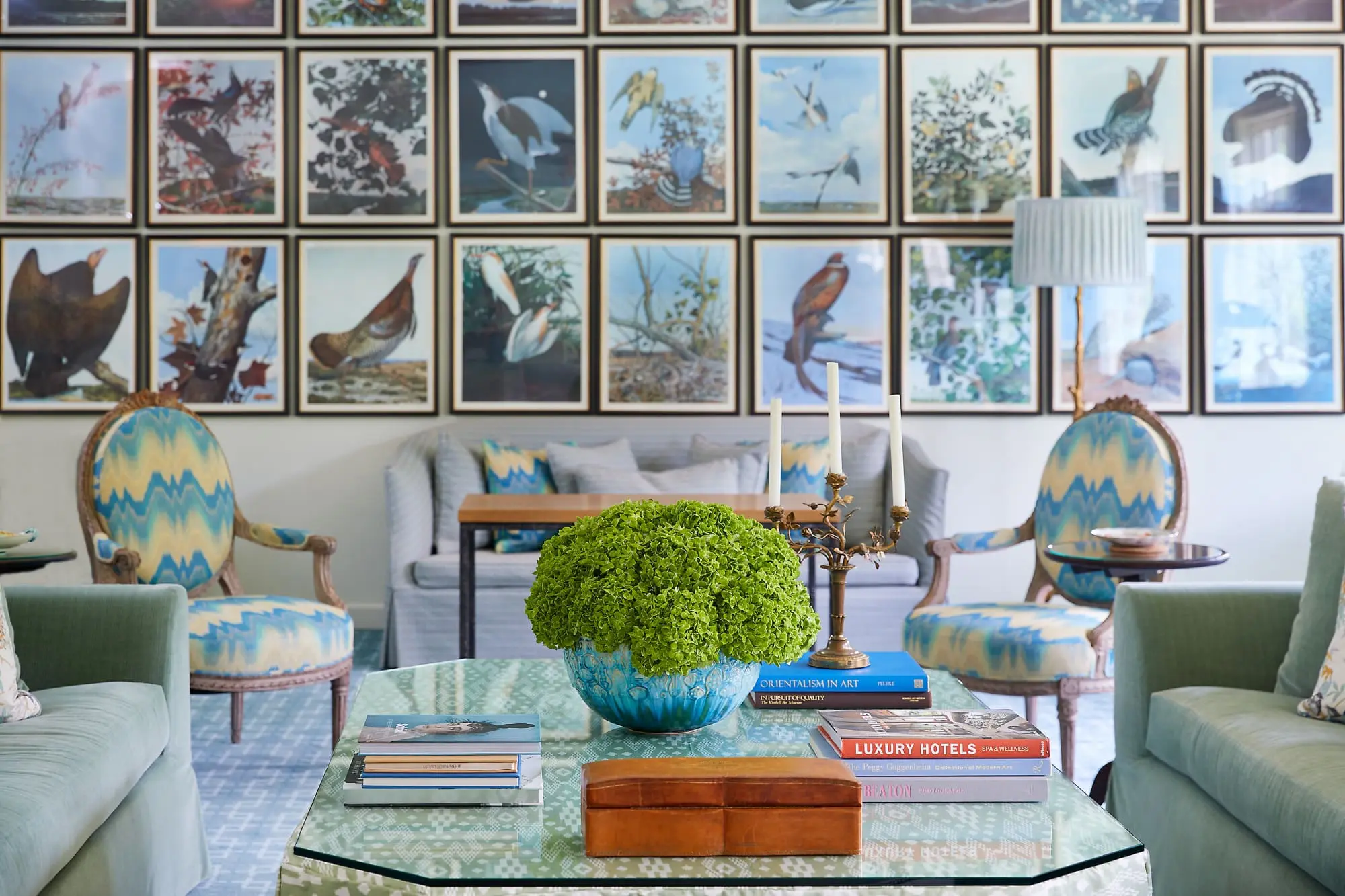 fun girls getaways, treehouse room with wall of photos at the Lake Austin Spa Resort in Texas