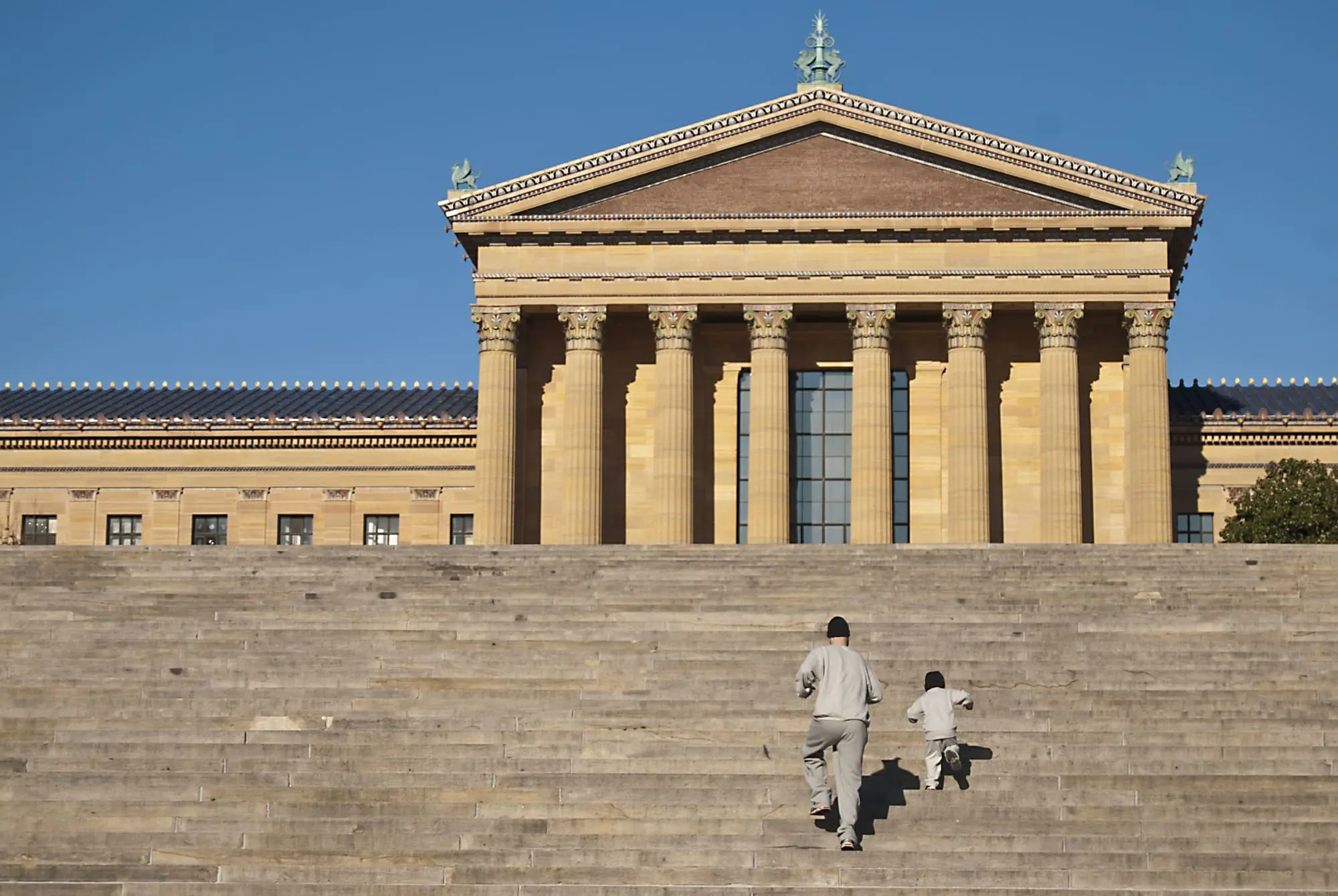 awesome movie locations, Rocky Steps, Philadelphia Museum of Art, Pennsylvania