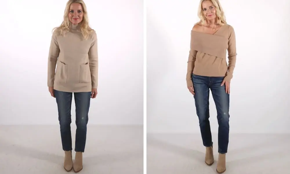 How to look younger, don't look frumpy, erin busbee, bad pocket placement, hip building details