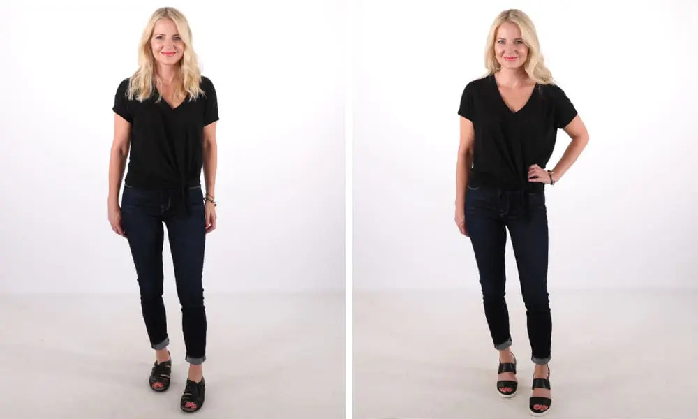 How to look younger, don't look frumpy, erin busbee, frumpy shoes