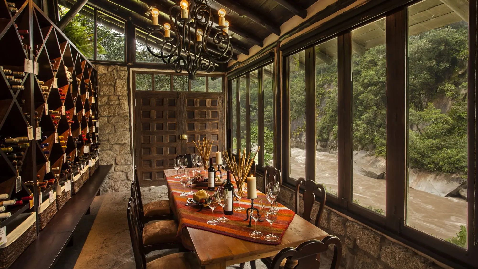 international girls getaways, restaurant at Inkaterra Machu Picchu Pueblo Hotel, Aguas Calientes, Peru
